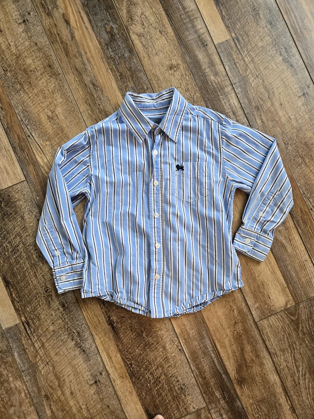 Boys Size 7 Small Shirts Bundle Lot of 5 Ralph Lauren Old Navy OshKosh Plaid Str